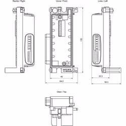 Siemens 6ES7141-4BF00-0AB0 modulo I/O digitale e analogico - Vista aggiuntiva 3