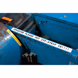 Brady M21-750-488 etichetta per stampante Nero, Bianco Etichetta per stampante autoadesiva
