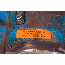Brady M21-500-595-OR etichetta per stampante Arancione Etichetta per stampante autoadesiva - Vista aggiuntiva 3