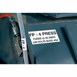 Brady M21-375-595-WT etichetta per stampante Bianco Etichetta per stampante autoadesiva - Vista aggiuntiva 5