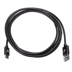V7 Cavo USB nero da USB 2.0 A maschio a USB-C maschio 2m 6.6ft - Vista aggiuntiva 8