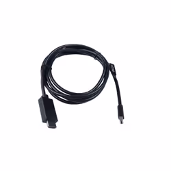 V7 Mini DisplayPort maschio a HDMI maschio, 2 metri 6,6 piedi, unidirezionale da DisplayPort nero, video Full 1080P