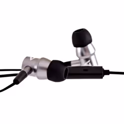 V7 Auricolari stereo con isolamento acustico di 3,5 mm con microfono in linea, iPad, iPhone, mp3, iPod, iPad, tablet, smartphone, laptop, Chromebook, PC, alluminio