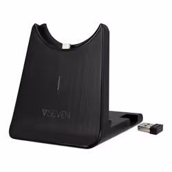 V7 CHCRDL, Supporto per cuffie, 310,9 g, Nero