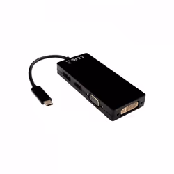 V7 V7UC-DPHDVGADVI-BLK adattatore grafico USB 3840 x 2160 Pixel Nero - Vista aggiuntiva 4