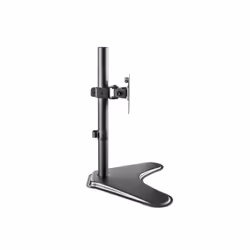 V7 Supporto per scrivania free-standing per display singolo da 13 a 32", con funzione di inclinazione e rotazione, VESA rimovibile 100x100,