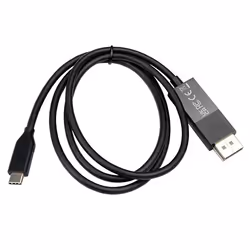 V7 V7UCDP-2M adattatore per inversione del genere dei cavi USB Type-C 3.2 Gen 1 DisplayPort Nero - Vista aggiuntiva 6