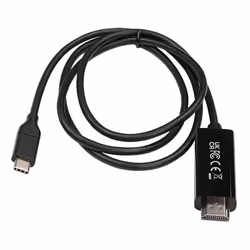 V7 V7UCHDMI-1M cavo e adattatore video USB Type-C 3.2 Gen 1 HDMI Nero - Vista aggiuntiva 5