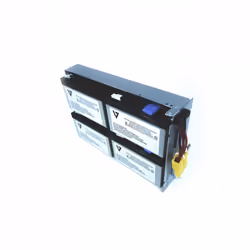 V7 Batteria UPS, RBC133 batteria sostitutiva, APC APCRBC133, 24 V, 1 pz, Nero, Metallico, RoHS, REACH, 355,6 mm, 69,9 mm