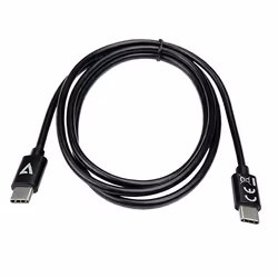 V7 V7USB2C-1M cavo USB USB 2.0 USB C Nero - Vista aggiuntiva 4