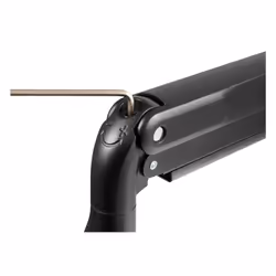 V7 Supporto con barra a molla a gas resistente per monitor doppio - Vista aggiuntiva 4