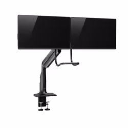 V7 Supporto con barra a molla a gas resistente per monitor doppio - Vista aggiuntiva 5