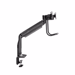 V7 Supporto con barra a molla a gas resistente per monitor doppio - Vista aggiuntiva 8