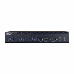 Digi AW08-G300 hub di interfaccia USB 3.2 Gen 1 (3.1 Gen 1) Type-A 10000 Mbit/s Nero
