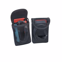 NACON NS262 Custodia rigida Nintendo Poliestere Nero