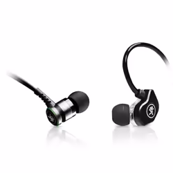 Mackie CR-Buds Auricolare Cablato In-ear Musica e Chiamate Nero, Argento - Vista aggiuntiva 3