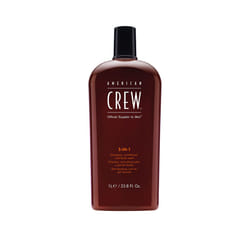 American Crew 3-IN-1 1000 ml Shampoo, balsamo e corpo 3 in 1 Uomo