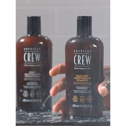 American Crew Daily Deep Moisturizing Shampoo 250 ml Non professionale Uomo - Vista aggiuntiva 4