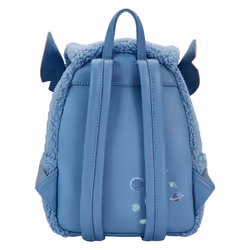 Loungefly Stitch zaino Zaino casual Blu Felpato, Poliuretano - Vista aggiuntiva 7