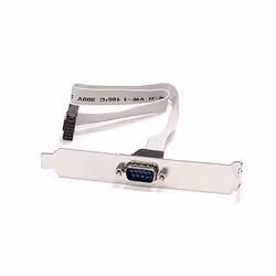 Supermicro COM Port DTK (Serial Port) Cable, 9-pin, Pb-free, 9-pin, Bianco