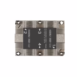 Supermicro SNK-P0067PSMB sistema di raffreddamento per computer Processore Dissipatore di calore/Radiatore