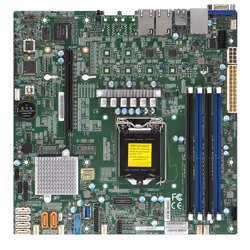 Supermicro X11SCM-F, Intel, LGA 1151 (Socket H4), Intel® Celeron®, Intel® Core™ i3, Intel® Pentium® III, LGA 1151 (Socket H4) ...