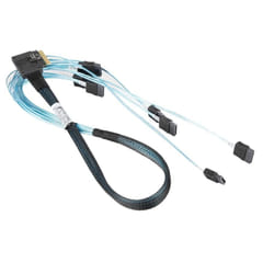 Supermicro CBL-SAST-0827 cavo Serial Attached SCSI (SAS) 0,7 m Nero