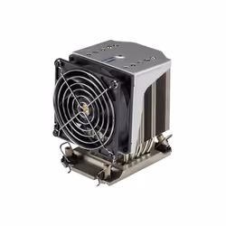 Supermicro SNK-P0080AP4, Raffreddatore d'aria, 9,2 cm, 5000 Giri/min, Nero, Acciaio inox