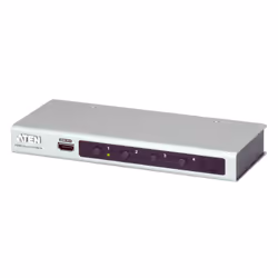 ATEN VS481B, HDMI, Metallo, Nero, Bianco, 640 x 480 (VGA), 800 x 600 (SVGA), 1280 x 1024 (SXGA), 1280 x 720 (HD 720), 1600 x ...