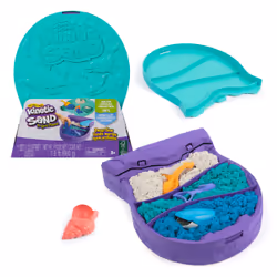 Kinetic Sand Project Planet Deep Sea, Sabbia cinetica per bambini, 3 anno/i, Multicolore