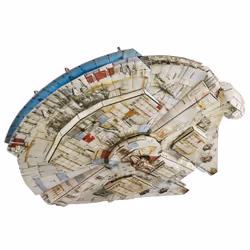4D Build, kit di modellismo 3D Millennium Falcon di Star Wars da 223 pezzi | Decorazione da tavolo giocattolo Star Wars | Giocattoli da costruzione | Kit di modellismo in cartoncino per adulti e ragazzi dai 12 anni in su - Vista aggiuntiva 7