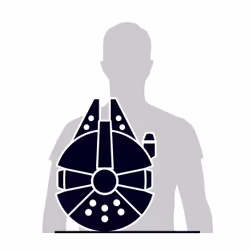 4D Build, kit di modellismo 3D Millennium Falcon di Star Wars da 223 pezzi | Decorazione da tavolo giocattolo Star Wars | Giocattoli da costruzione | Kit di modellismo in cartoncino per adulti e ragazzi dai 12 anni in su - Vista aggiuntiva 8