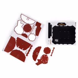 4D Build, kit di modellismo per puzzle 3D Marvel Iron Man da 96 pezzi con supporto | Elmo di Iron Man decorativo da tavolo | Giocattoli da costruzione | Puzzle 3D per adulti e ragazzi dai 12 anni in su - Vista aggiuntiva 4