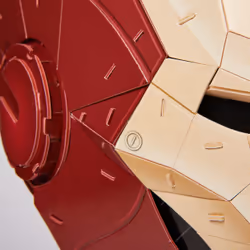 4D Build, kit di modellismo per puzzle 3D Marvel Iron Man da 96 pezzi con supporto | Elmo di Iron Man decorativo da tavolo | Giocattoli da costruzione | Puzzle 3D per adulti e ragazzi dai 12 anni in su - Vista aggiuntiva 7