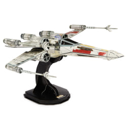 4D Build, kit di modellismo 3D T-65 X-Wing Starfighter di Star Wars da 160 pezzi | Decorazione da tavolo giocattolo Star Wars | Giocattoli da costruzione | Kit di modellismo in cartoncino per adulti e ragazzi dai 12 anni in su