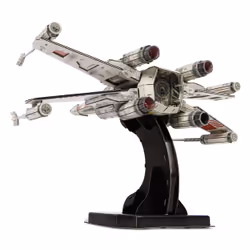4D Build, kit di modellismo 3D T-65 X-Wing Starfighter di Star Wars da 160 pezzi | Decorazione da tavolo giocattolo Star Wars | Giocattoli da costruzione | Kit di modellismo in cartoncino per adulti e ragazzi dai 12 anni in su - Vista aggiuntiva 6