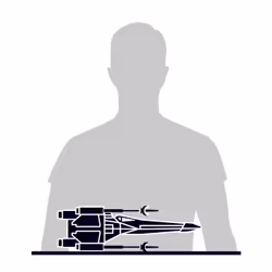4D Build, kit di modellismo 3D T-65 X-Wing Starfighter di Star Wars da 160 pezzi | Decorazione da tavolo giocattolo Star Wars | Giocattoli da costruzione | Kit di modellismo in cartoncino per adulti e ragazzi dai 12 anni in su - Vista aggiuntiva 7