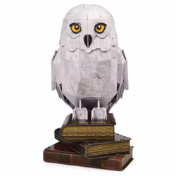 4D Build, kit di modellismo a tema Harry Potter puzzle 3D Edvige da 118 pezzi | Decorazione da tavolo a tema Harry Potter da regalo | Giocattoli da costruzione | Puzzle 3D per adulti e ragazzi dai 12 anni in su