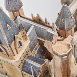 4D Build, kit di modellismo per puzzle 3D Harry Potter castello di Hogwarts da 209 pezzi | Decorazione da tavolo Harry Potter da regalo | Giocattoli da costruzione | Puzzle 3D per adulti e ragazzi dai 12 anni in su - Vista aggiuntiva 5
