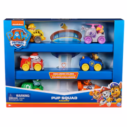 PAW Patrol Pup Squad Racers, Set di veicoli, PAW Patrol, 3 anno/i, Plastica, Multicolore