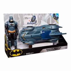 DC Comics Batman, Shadow Guardian Batmobile e action figure di Batman, giocattoli per bambini dai 3 anni in su - Vista aggiuntiva 7
