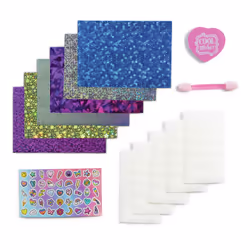 Cool Maker , GO GLAM, kit Unghie laminate con 6 fogli di lamine luccicanti e adesivi per unghie per 5 manicure fai da te, giocattoli creativi per bambine dai 7 anni in su - Vista aggiuntiva 2