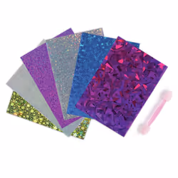Cool Maker , GO GLAM, kit Unghie laminate con 6 fogli di lamine luccicanti e adesivi per unghie per 5 manicure fai da te, giocattoli creativi per bambine dai 7 anni in su - Vista aggiuntiva 4