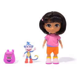 Dora, Set Dora e Boots Migliori amici, bambola da 15,2 cm con abiti, zainetto e personaggio Boots, giocattoli per bambine e bambini dai 3 anni in su - Vista aggiuntiva 6