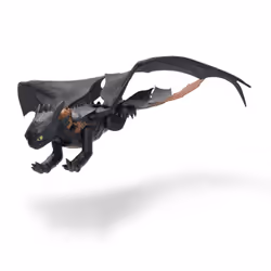 DreamWorks Dragons, How to Train Your Dragon, Sdentato Sputafuoco, Action Figure con Luci, Suoni e Ali da 38 cm, Giocattoli per Bambini, 4+ Anni - Vista aggiuntiva 4