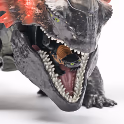 DreamWorks Dragons, How to Train Your Dragon, Universo di Berk: Morte Rossa Furia Divoratrice, Drago Giocattolo da 28 cm con Sdentato, 4+ Anni - Vista aggiuntiva 3