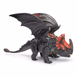 DreamWorks Dragons, How to Train Your Dragon, Universo di Berk: Morte Rossa Furia Divoratrice, Drago Giocattolo da 28 cm con Sdentato, 4+ Anni - Vista aggiuntiva 4