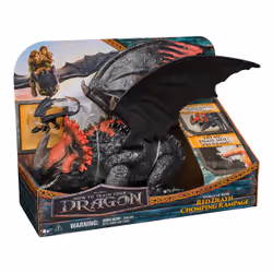 DreamWorks Dragons, How to Train Your Dragon, Universo di Berk: Morte Rossa Furia Divoratrice, Drago Giocattolo da 28 cm con Sdentato, 4+ Anni - Vista aggiuntiva 8
