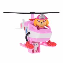 PAW Patrol PAW VHC Fire Rsc Lrg Vhc Skye GML, Elicottero, 3 anno/i, Plastica, Rosa, Bianco