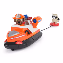 PAW Patrol PAW VHC Fire Rsc Lrg Vhc Zuma GML, Barca, 3 anno/i, Plastica, Nero, Arancione